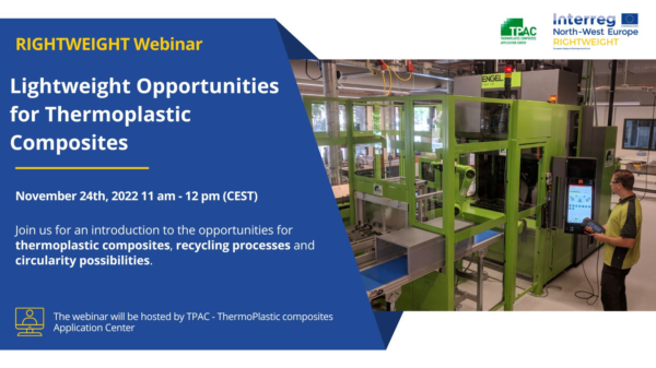 Webinair “Lightweight Opportunities For Thermoplastic Composites ...